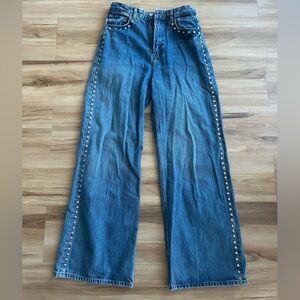 REFORMATION “Cary High Rise Slouchy Wide Leg Jeans” size 28